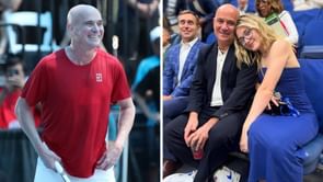 Andre Agassi's daughter Jaz shares her reaction to American showing off his iconic tennis fashion