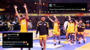 "Thanks to coach and the whole team" - Fans celebrate as Telugu Titans beat Puneri Paltan to seal playoffs spot in Pro Kabaddi 2025