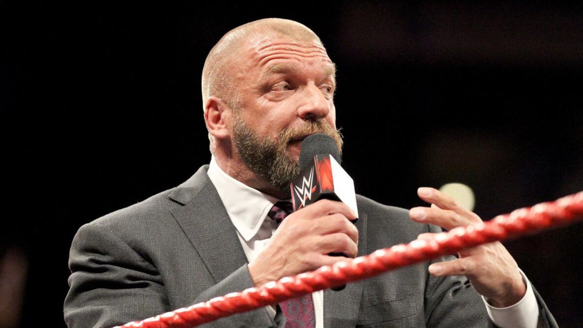 Triple H on Monday Night RAW! [Image credit: WWE.com]