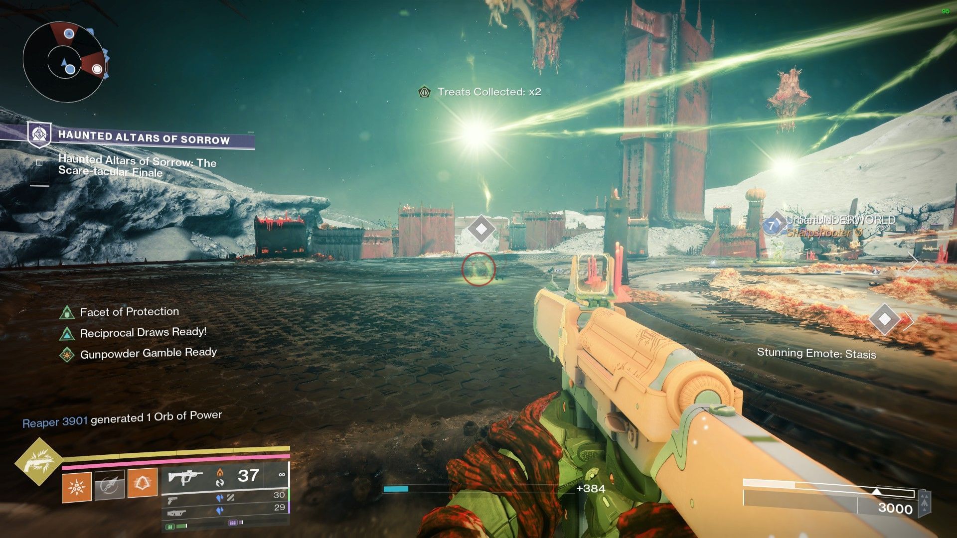 Hive circle in boss arena (Image via Bungie)