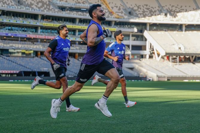 Virat Kohli in jovial mood during training ahead of AUS vs IND 2025 ODIs [Watch]