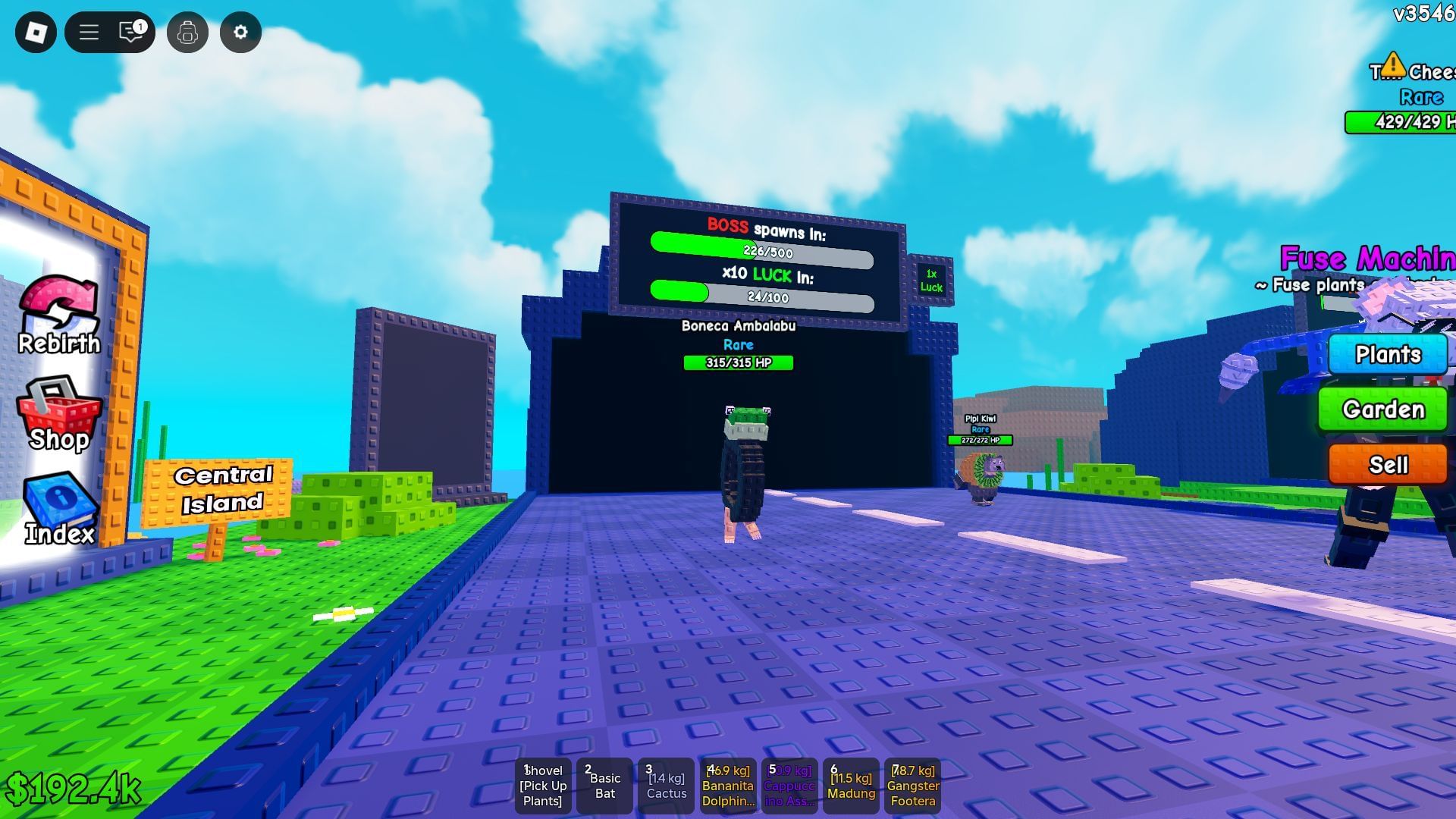 Crazylone Pizaione can appear on the conveyor belt (Image via Roblox)