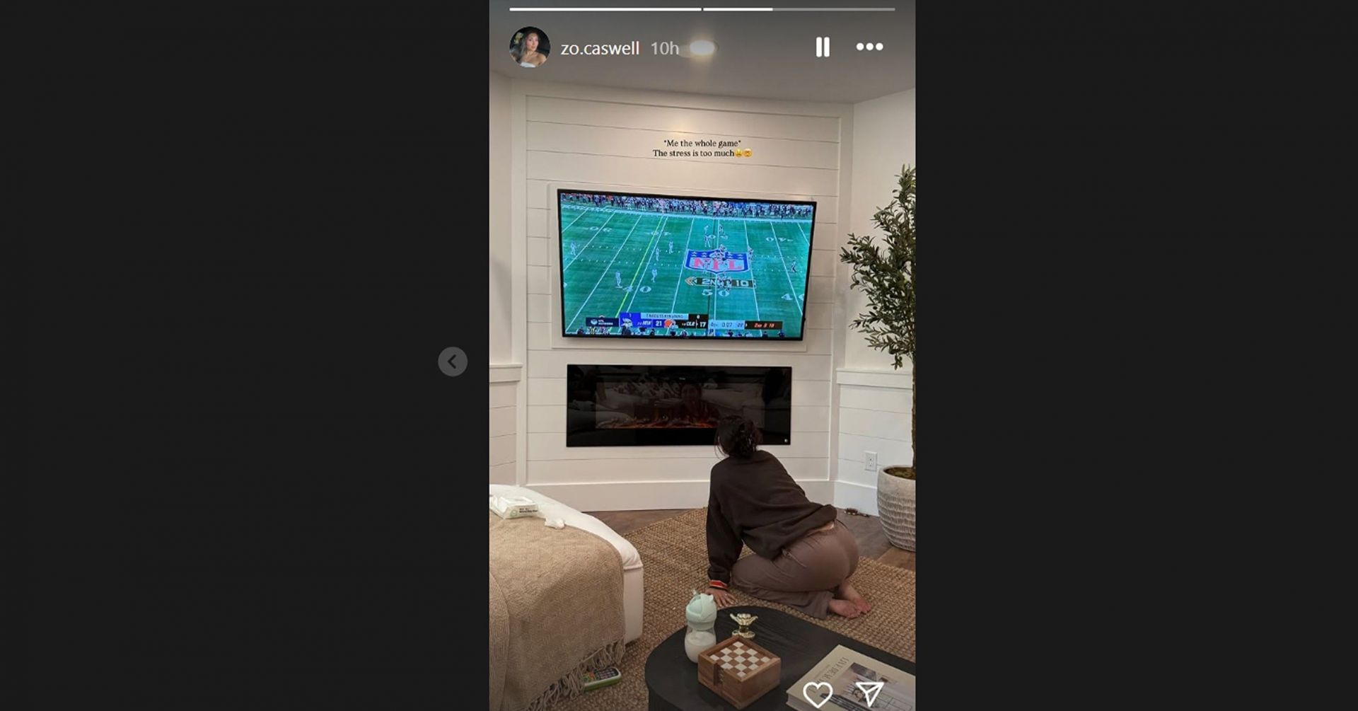 Dillon Gabriel&#039;s fianc&eacute;e Zo reveals being stressed out watching Browns rookie lose first game as starter /@zo.caswell