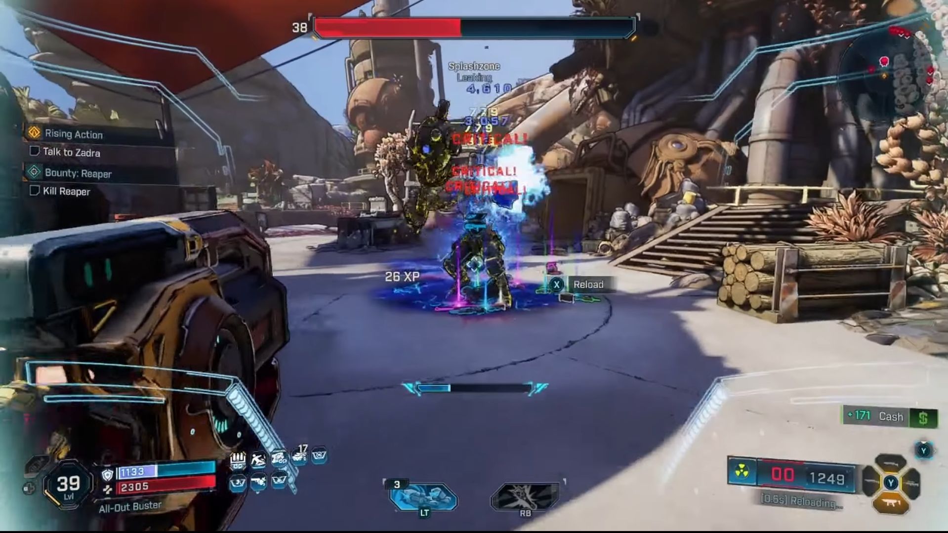 Guide to get Lead Balloon legendary shotgun in Borderlands 4 (Image via Youtube/@Cashew1405)