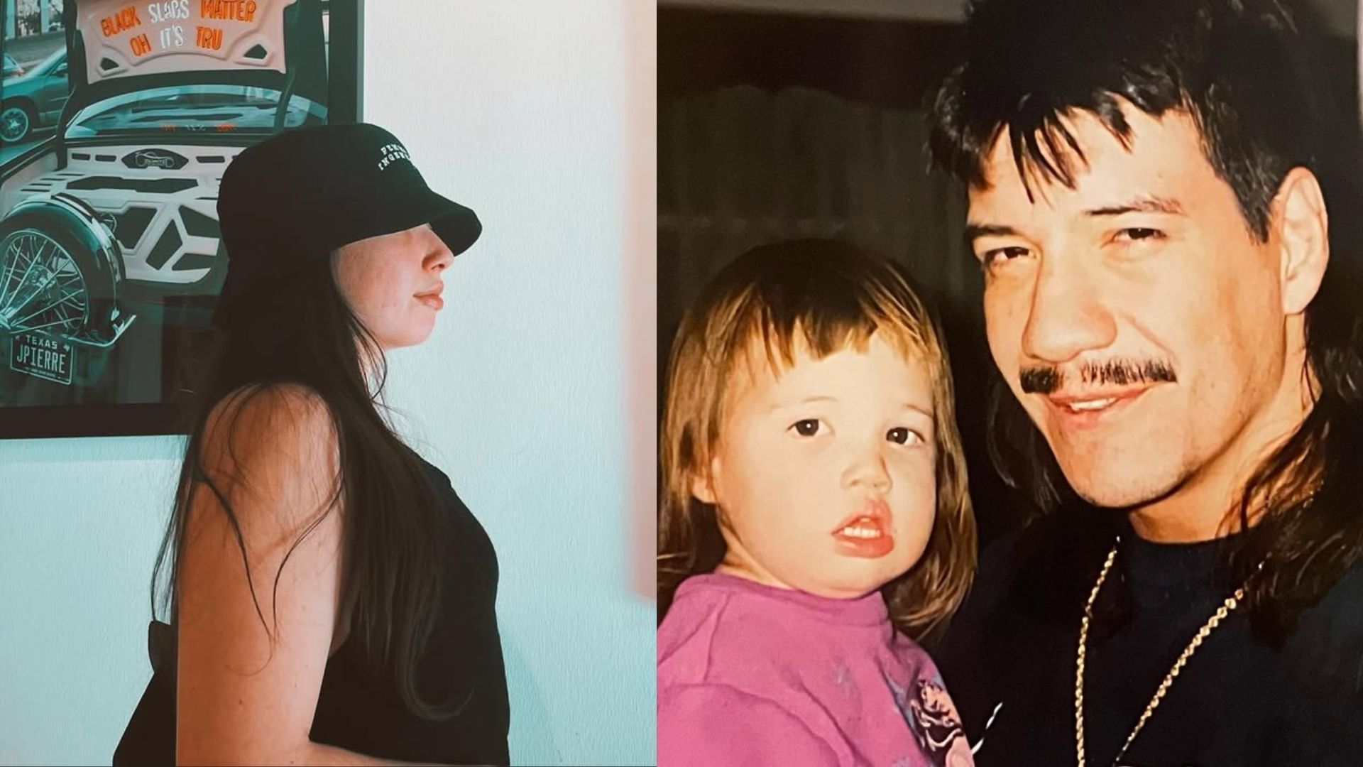 The Late Great Eddie Guerrero with his daughter (Image via Sherilyn Guerrero