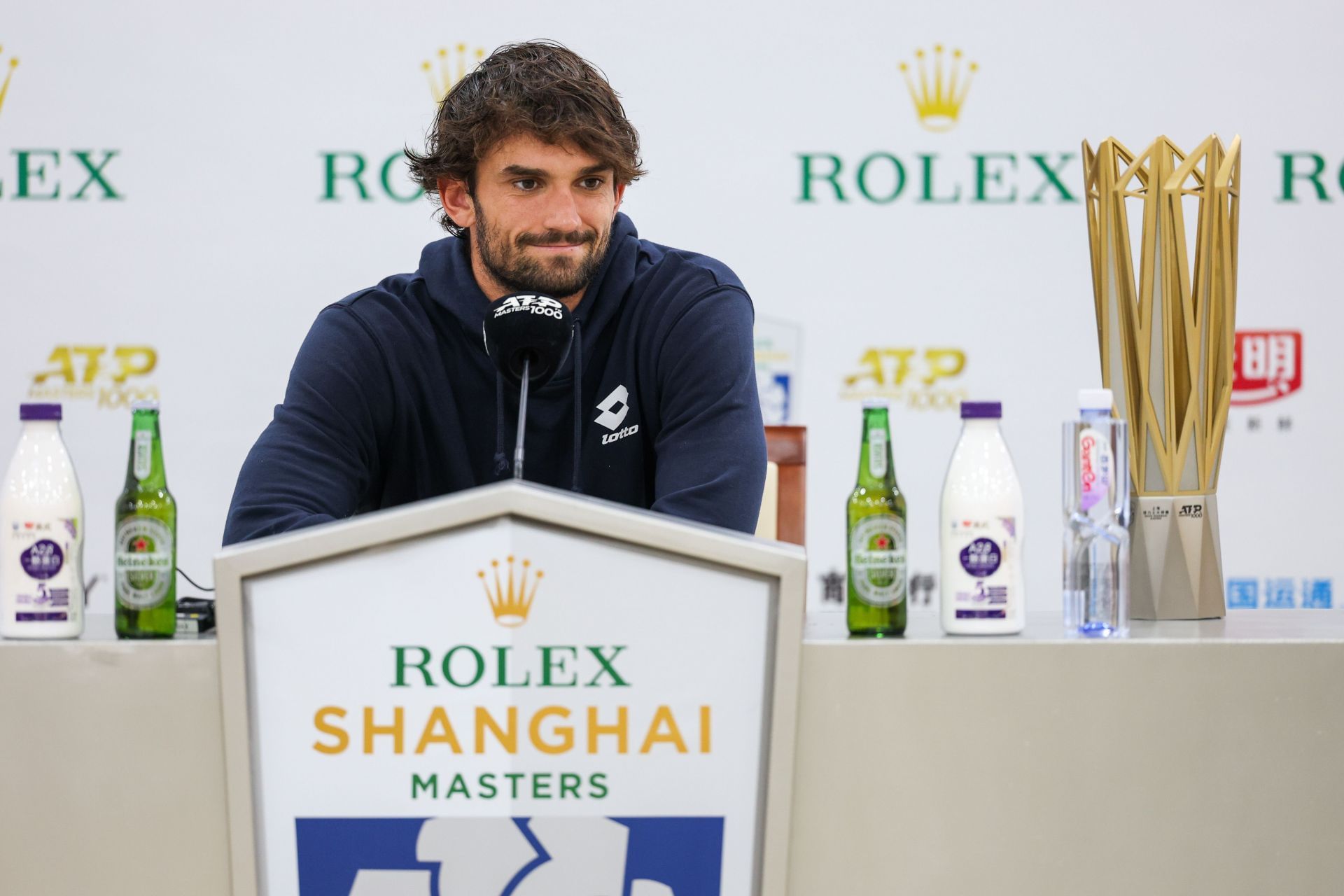 Vacherot at the 2025 Shanghai Rolex Masters (Image Source: Getty )