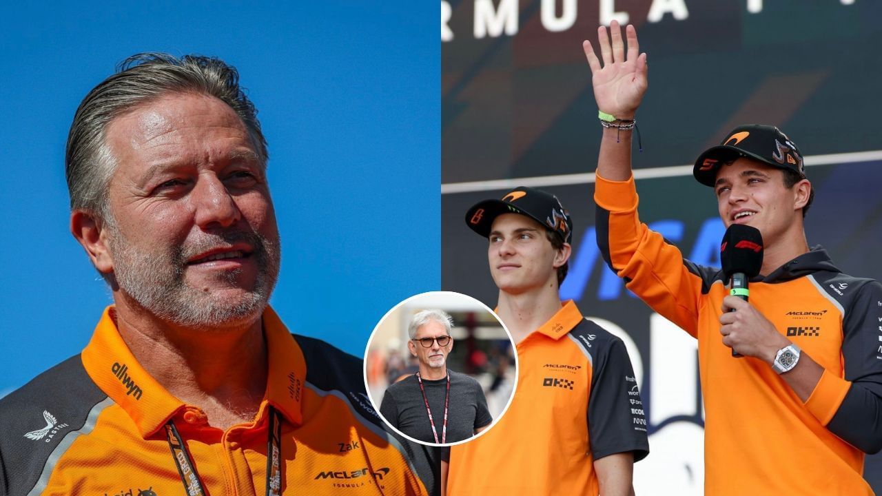 Damon Hill reacts to Zak Brown blaming Nico Hulkenberg for the Lando Norris-Oscar Piastri collision during US GP Sprint [Images via Getty]