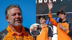 Damon Hill has a 4-word reaction to Zak Brown blaming Nico Hulkenberg for the Lando Norris-Oscar Piastri double DNF