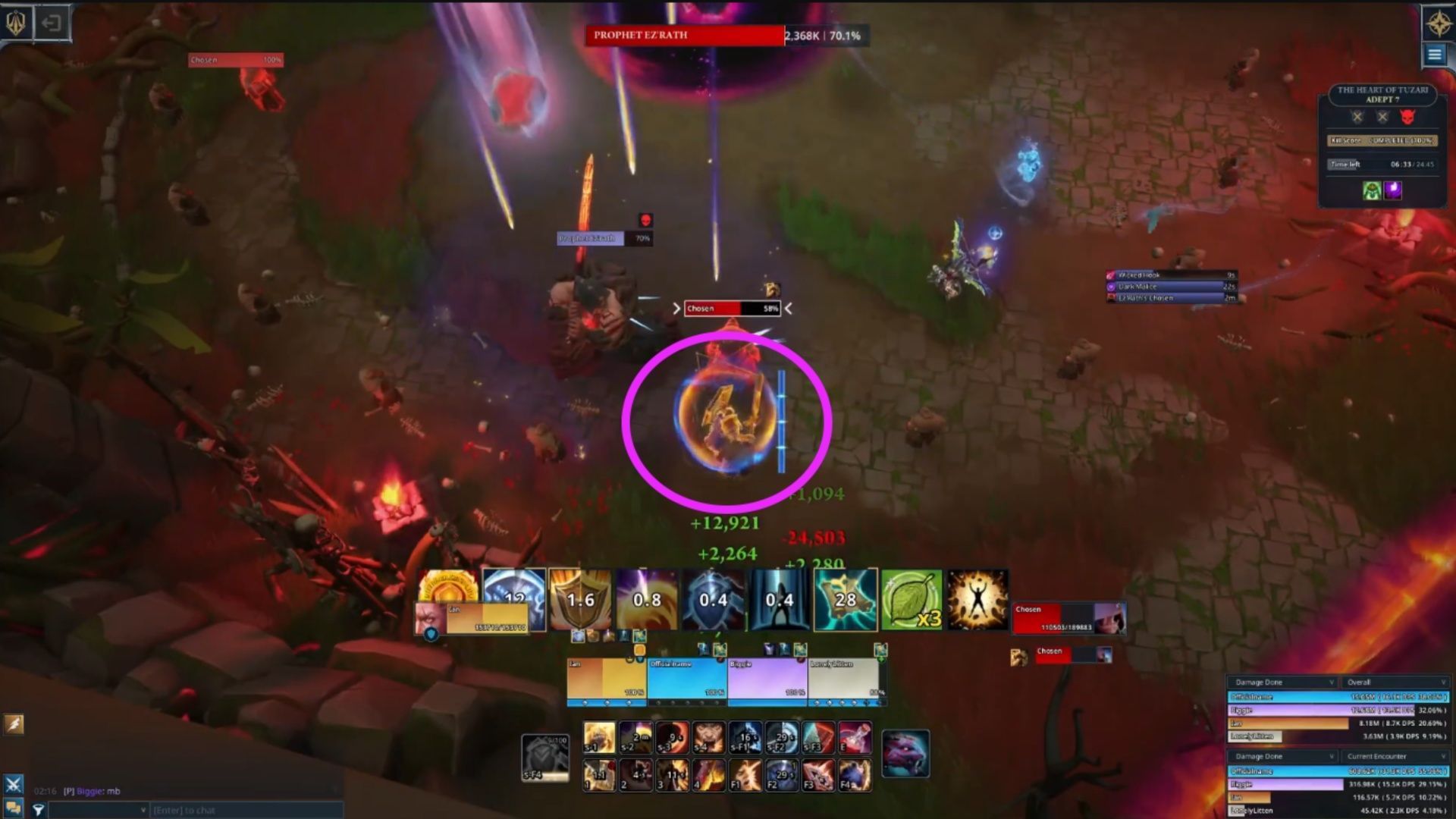 Whatever you do, take out as many of these Chosen enemies as you can (Image via Arc Games/YouTube@zoly421)