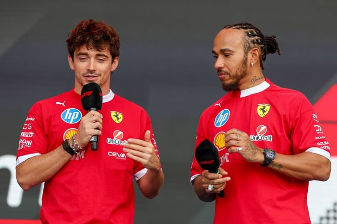 Charles Leclerc cheekily pays tribute to Lewis Hamilton as fan calls him 'an inspiration'