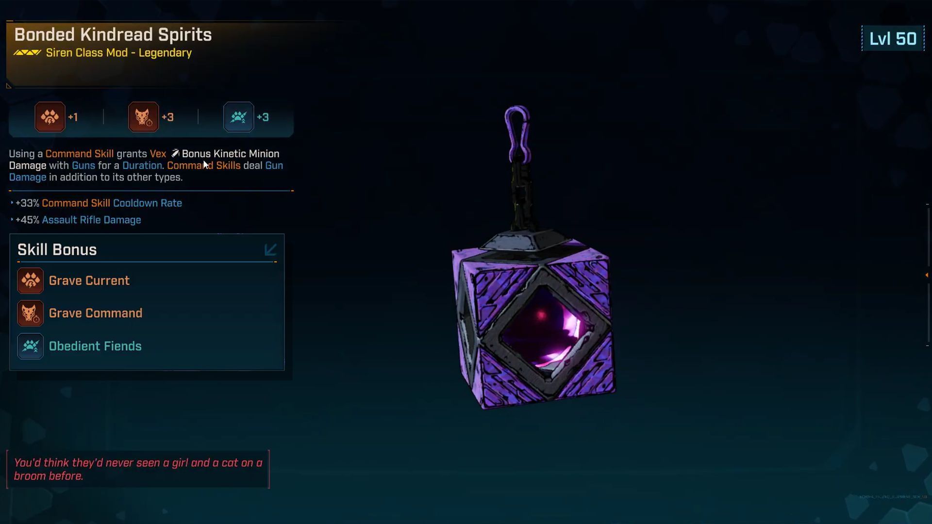 The Spirits class mod of Vex gives her tremendous versatility in damage output (Image via Gearbox Software)