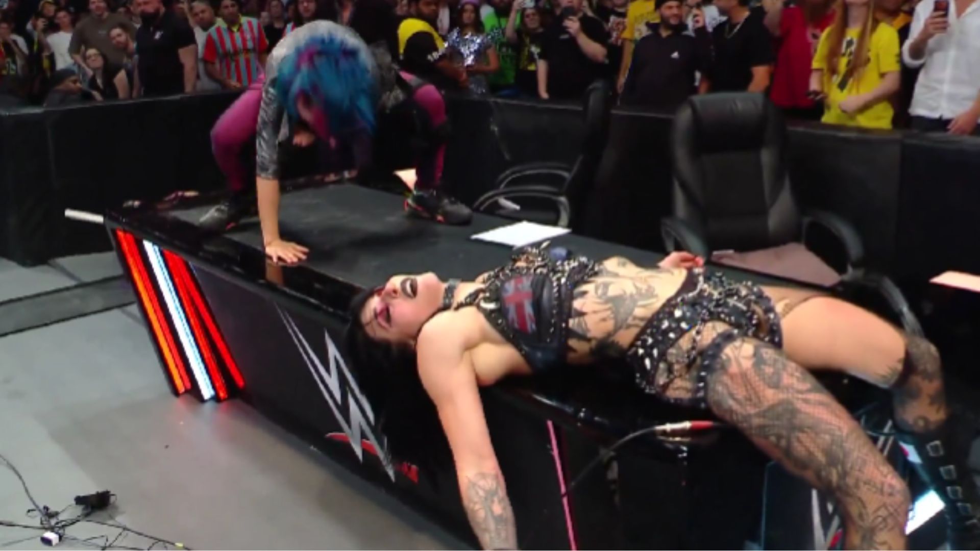 Rhea Ripley on RAW [Image credits: WWE