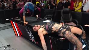 Concern over Rhea Ripley during WWE RAW commercial break