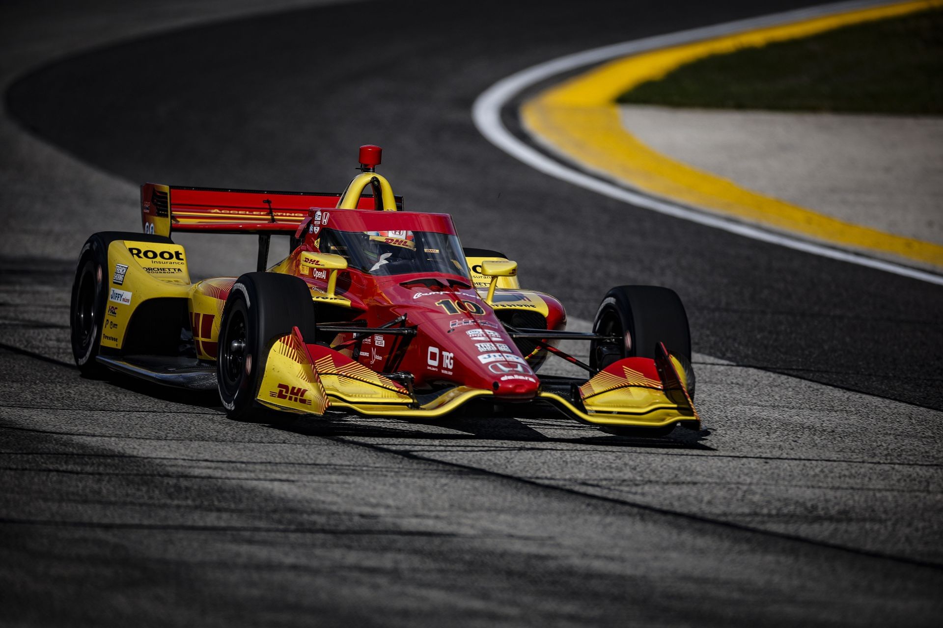 Alex Palou at the NTT INDYCAR Series Snap-On Milwaukee Mile 250 - Source: Getty
