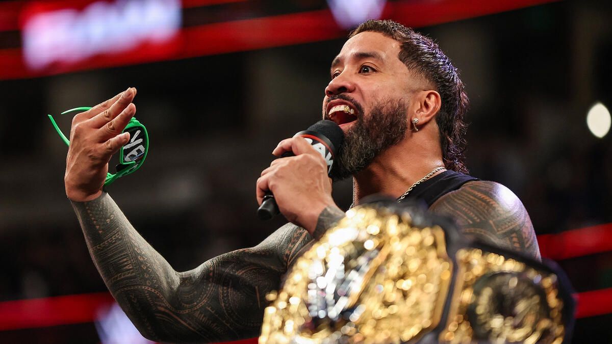 Jey Uso on RAW (Picture courtesy: WWE.com)