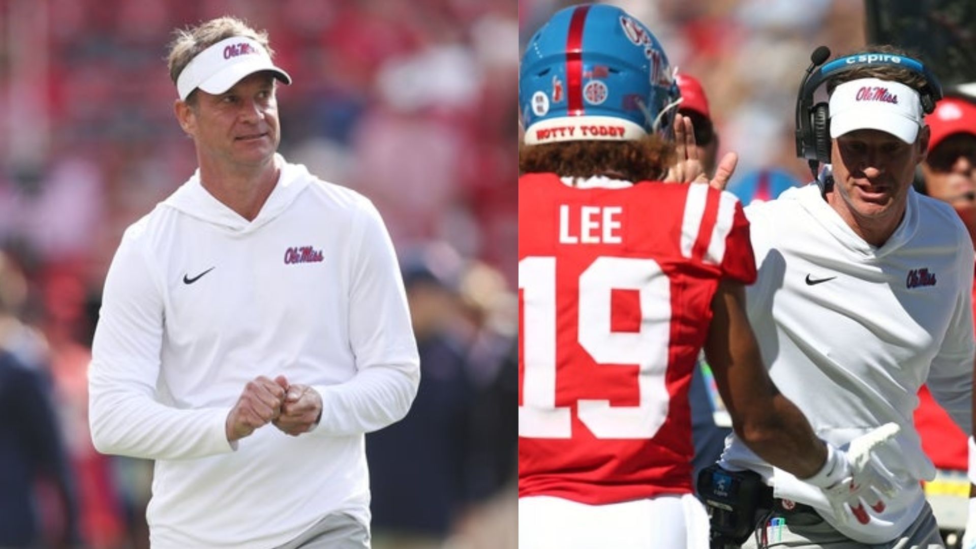Ole Miss coach Lane Kiffin (Image Source: IMAGN)