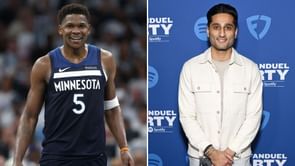 "Where's Giannis Going?": Anthony Edwards hilariously grills Shams Charania over trade rumors