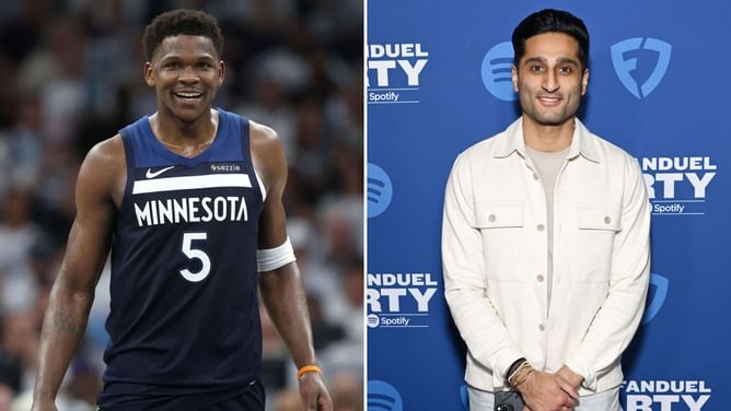 "Where's Giannis Going?": Anthony Edwards hilariously grills Shams Charania over trade rumors