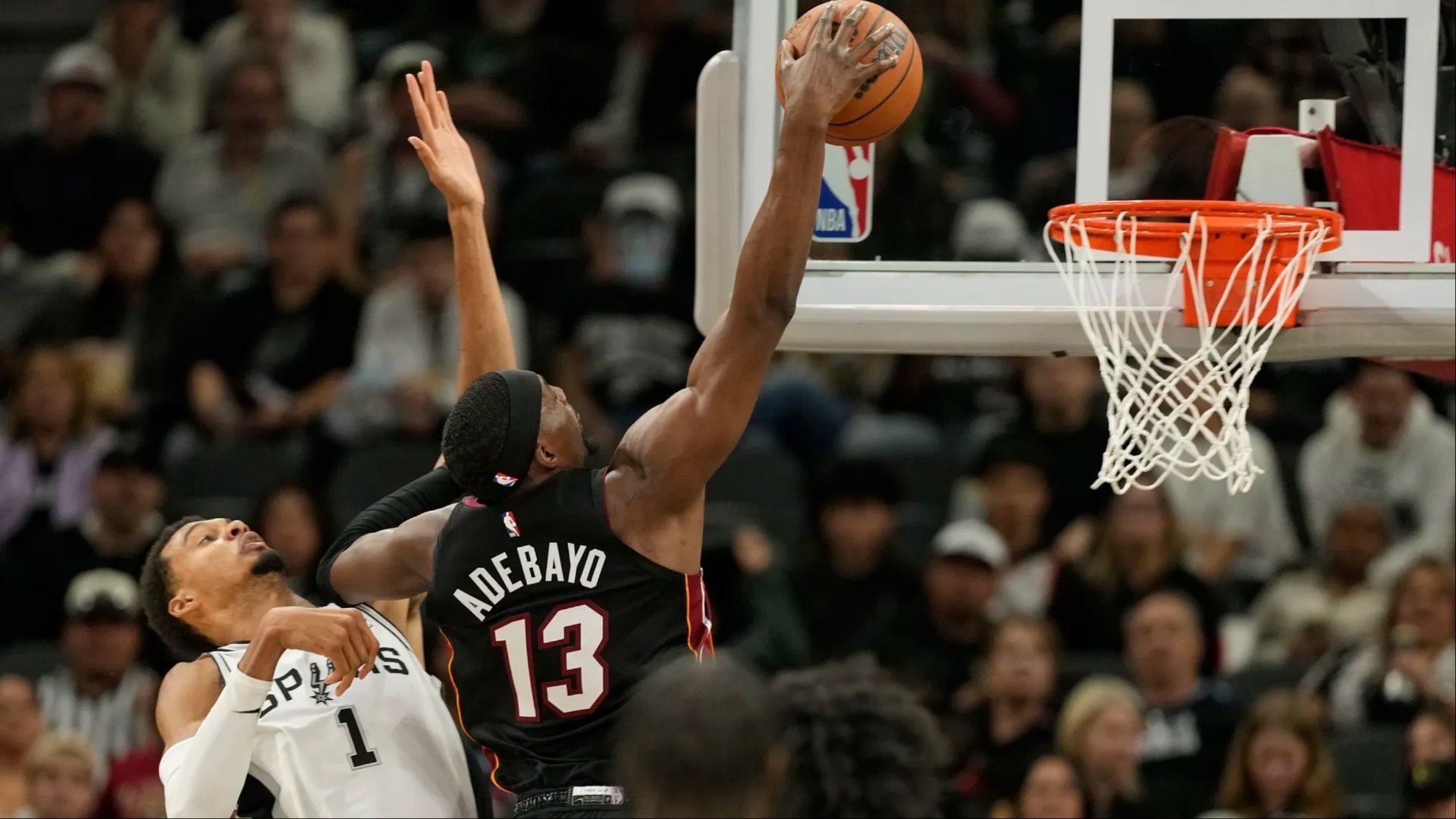 "That A'ja Cat Got Him Acting Differeeent" - NBA Fans' Minds Blown as Bam Adebayo Detonates on 7'5 Victor Wembanyama for Electrifying Poster