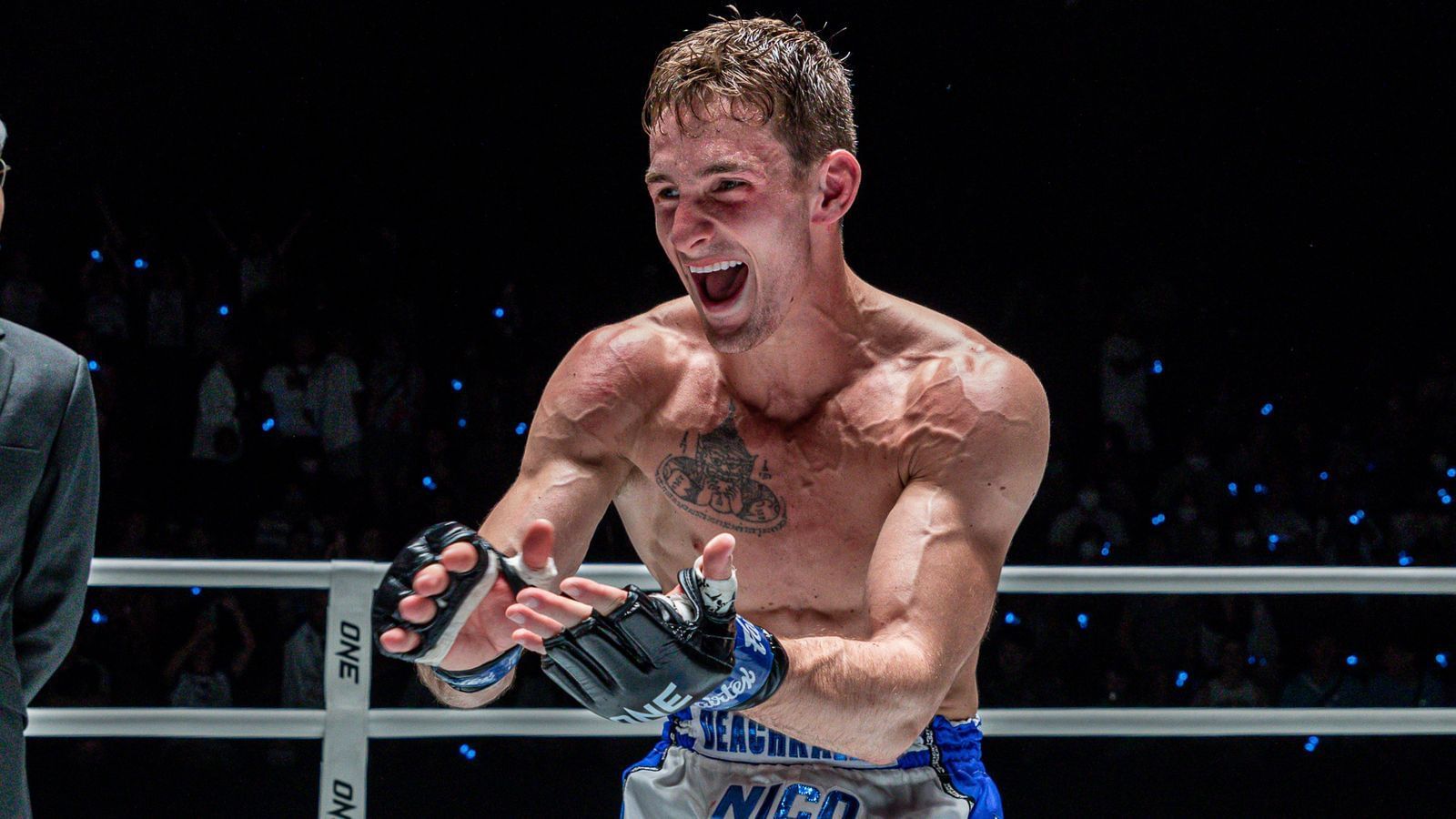Scottish slugger Nico Carrillo (pictured) returns to action inside the ONE Circle next month. [Image: ONE Championship]