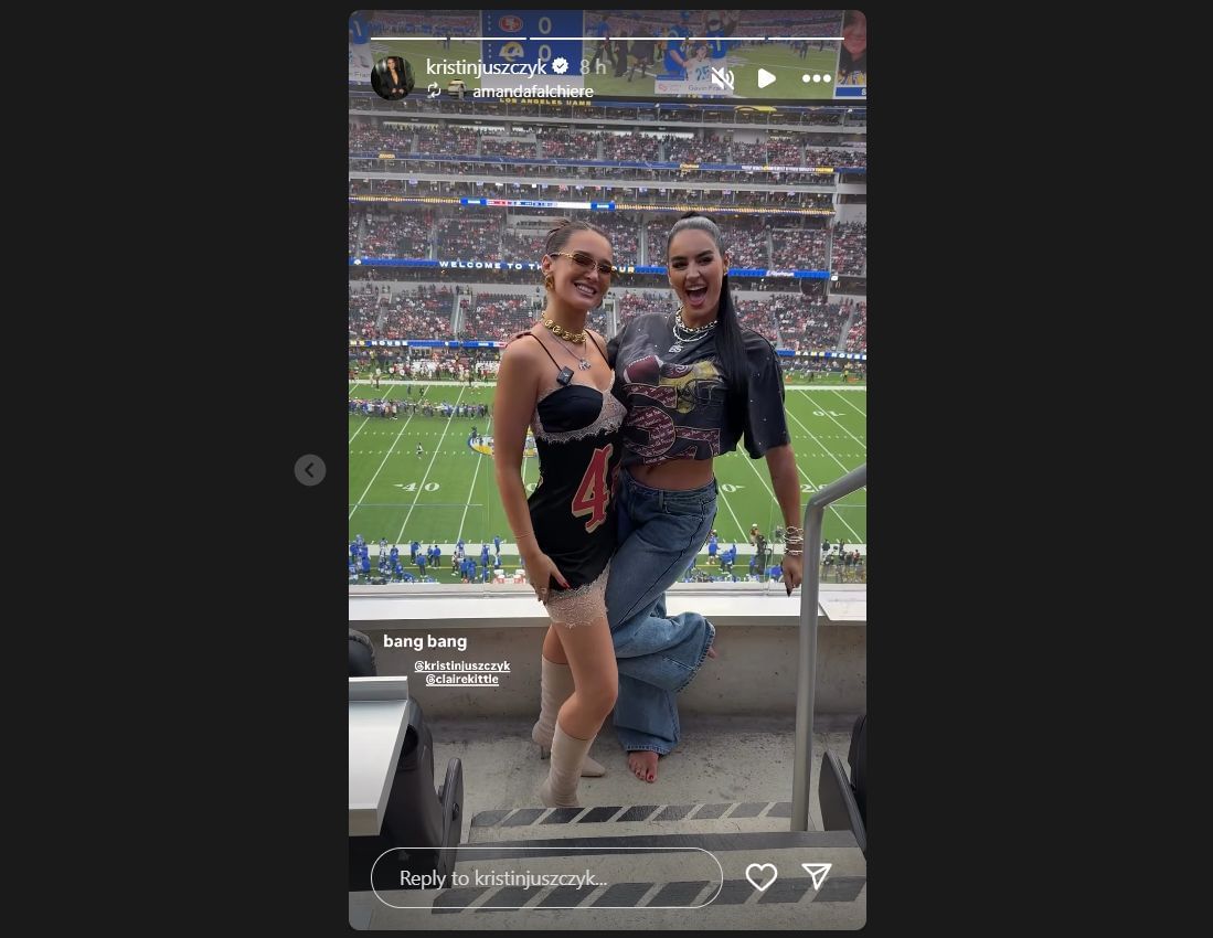 @kristinjuszczyk&#039;s IG story