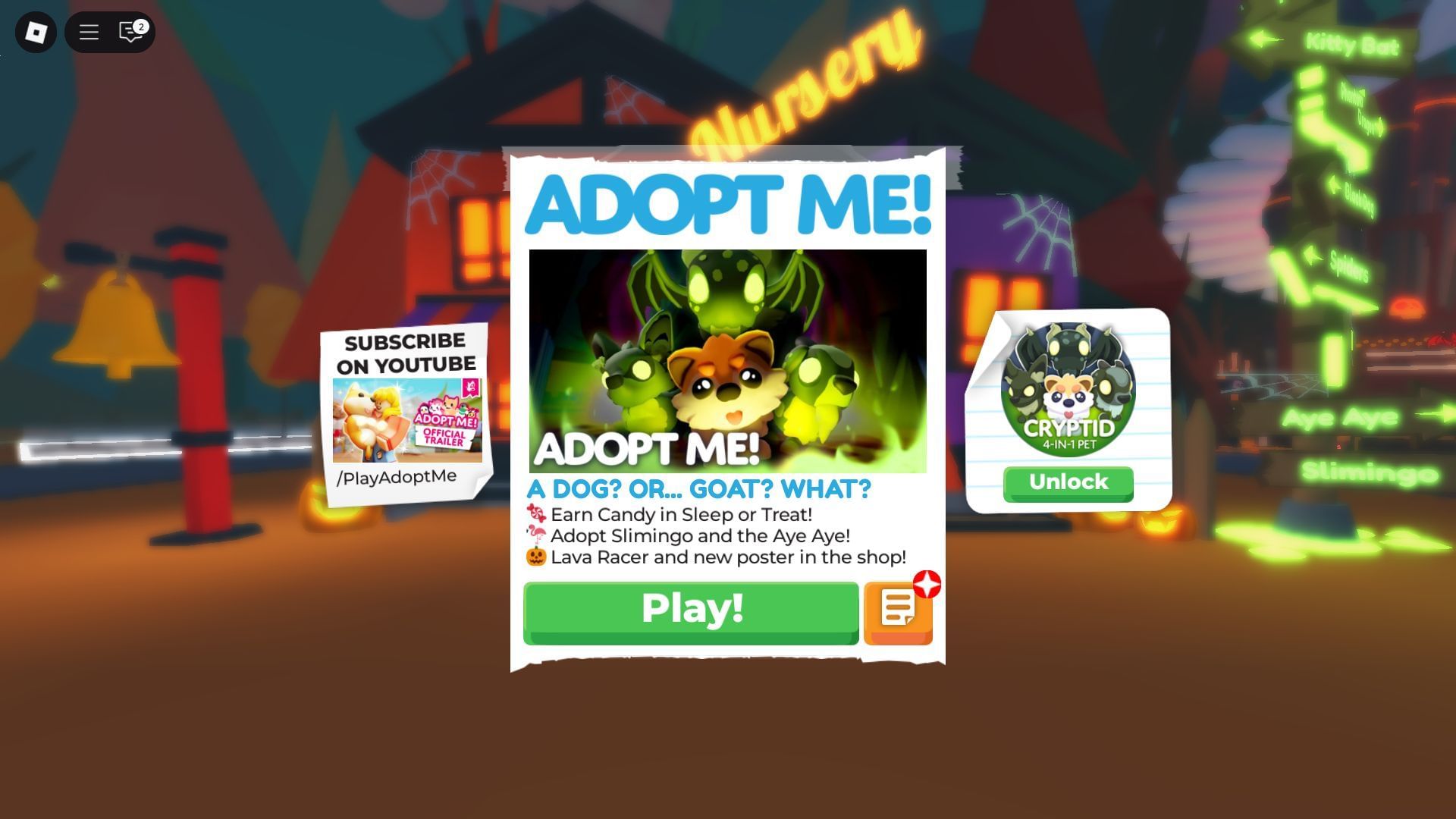 Roblox Adopt Me