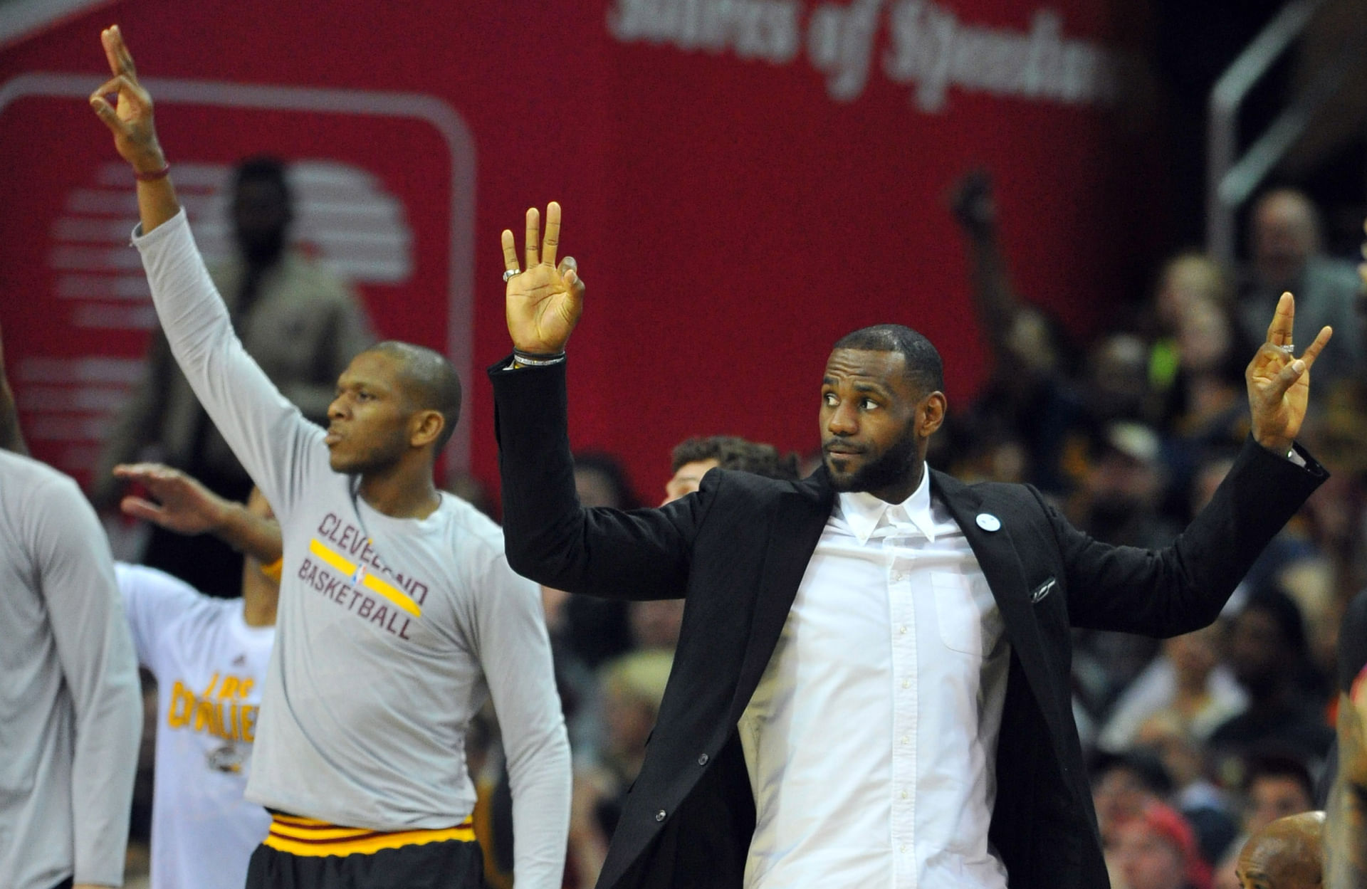 LeBron James named his greatest teammate ever in 2015. (Photo: IMAGN)