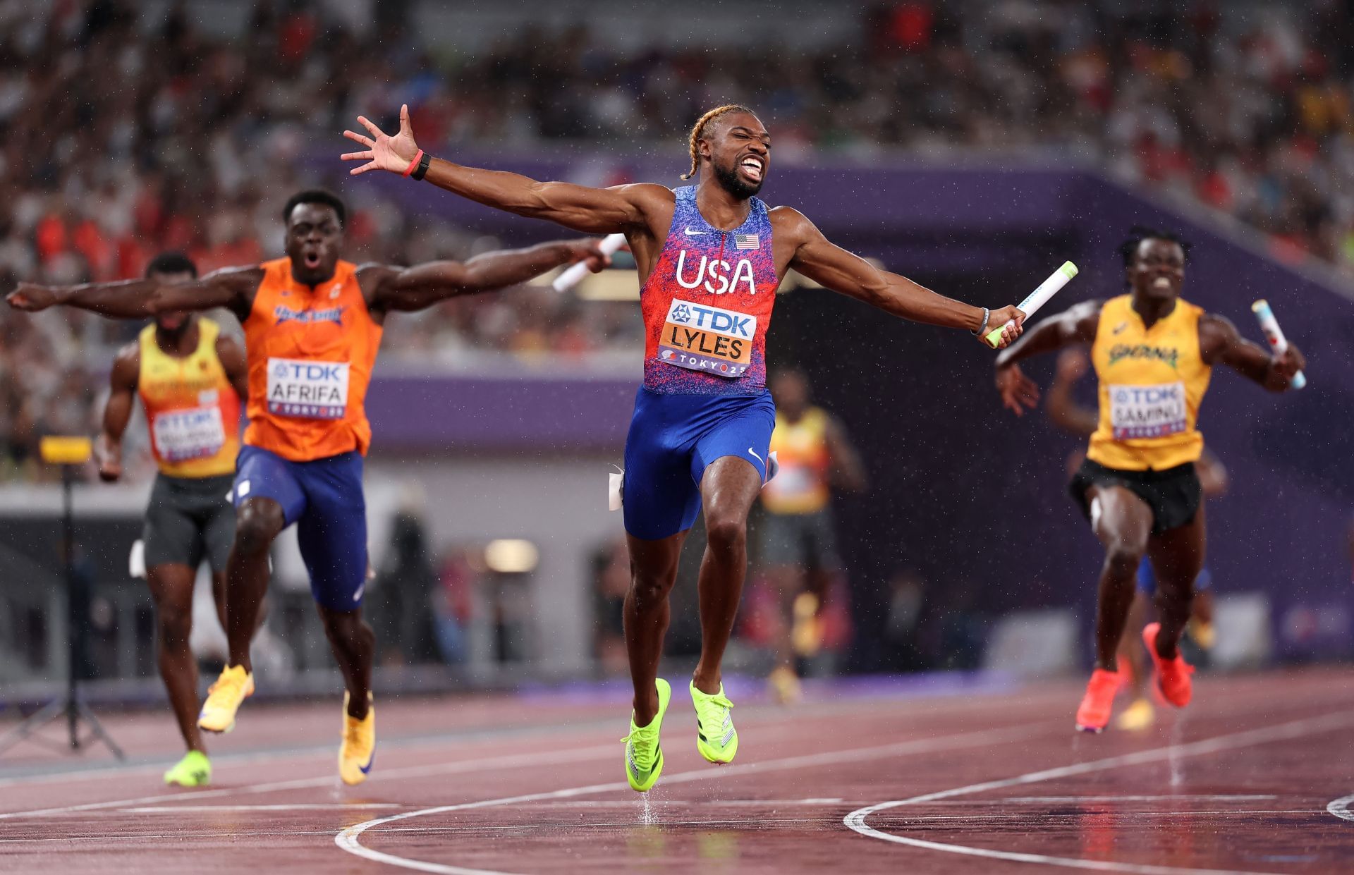 Noah Lyles at World Athletics Championships Tokyo 2025 - Source: Getty