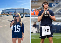 "I love you": Drew Allar's GF Emma Bush gushes over Penn State QB to celebrate National Boyfriend Day ahead
