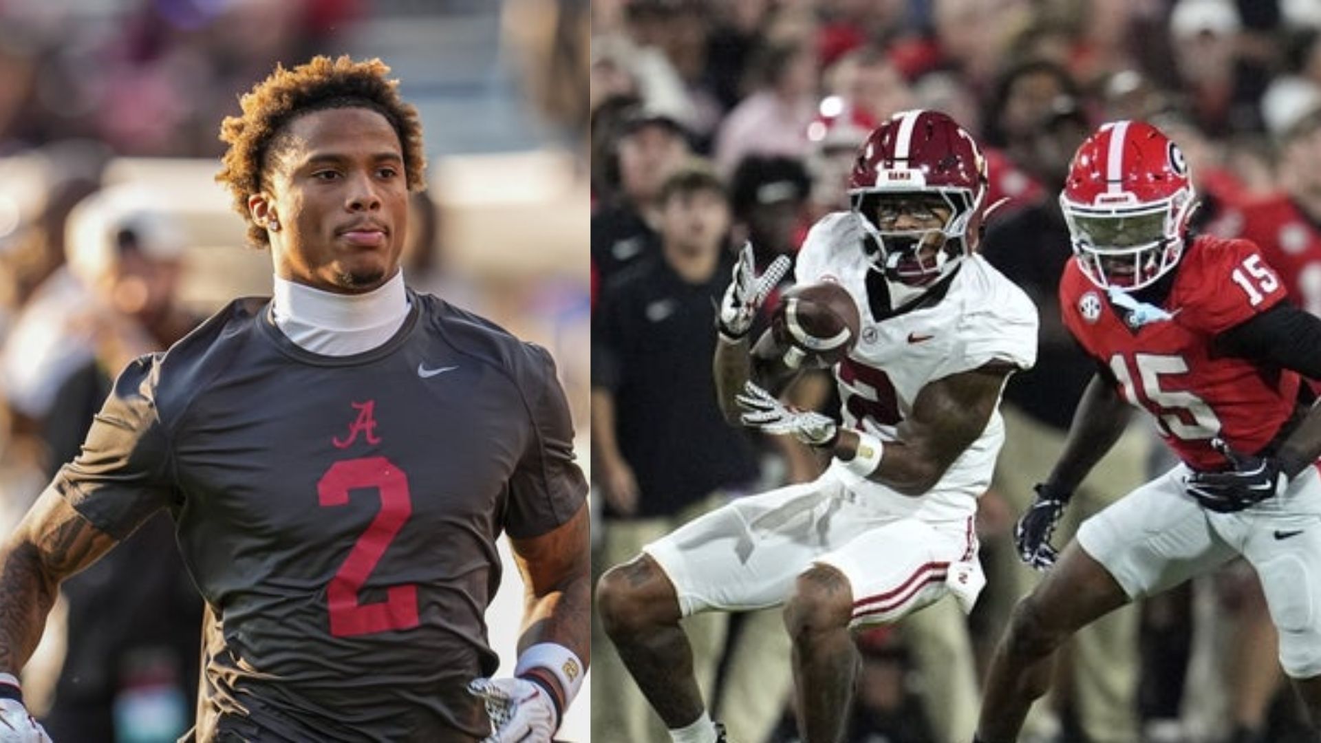Alabama wide receiver Ryan Williams (Image Source: IMAGN)