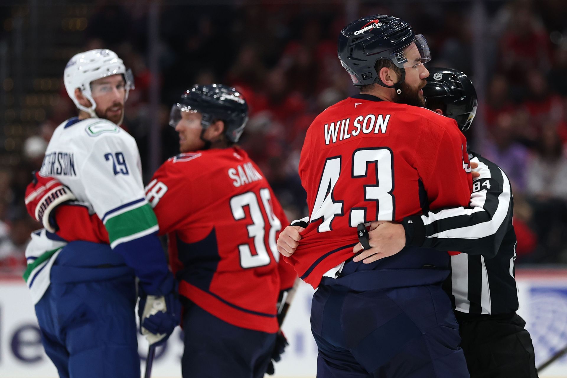 Vancouver Canucks v Washington Capitals - Source: Getty