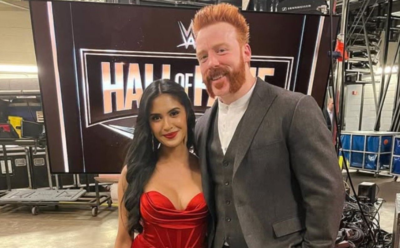 Sheamus with his wife Isabella Revilla (Image Credits: Instagram)