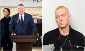 WATCH: PGA President Don Rea singing Eminem’s chartbuster rap song at the Ryder Cup 2025