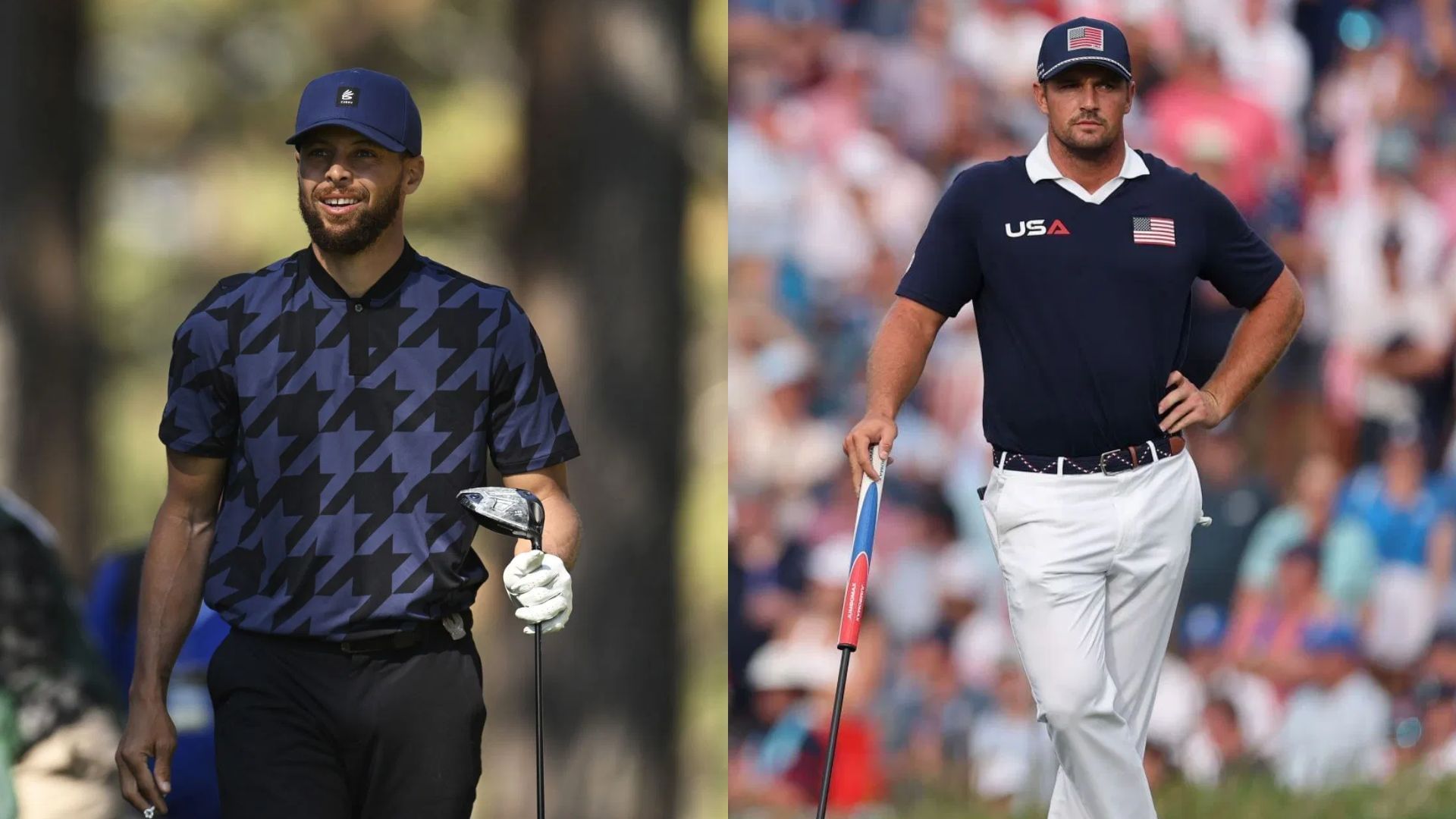 Stephen Curry - Bryson DeChambeau - Source - Getty