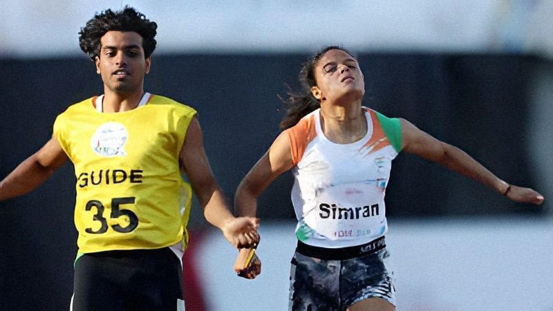 Simran Sharma wins gold medal for India at World Para Athletics Championship (Image via Getty Images)