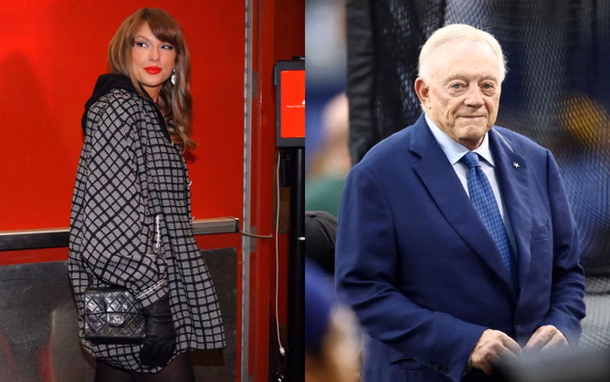 Cowboys owner Jerry Jones makes special arrangements for Taylor Swift for Chiefs vs Cowboys game on Thanksgiving