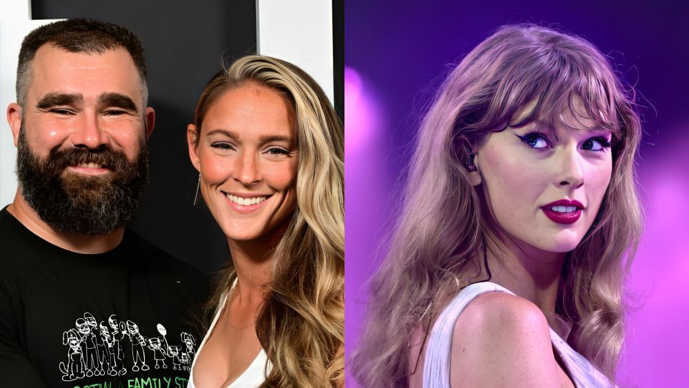 Jason Kelce reveals wife Kylie&rsquo;s attitude mirrors Taylor Swift&rsquo;s &ldquo;Wishlist&rdquo; lyrics from latest album (Image Credit: GETTY)