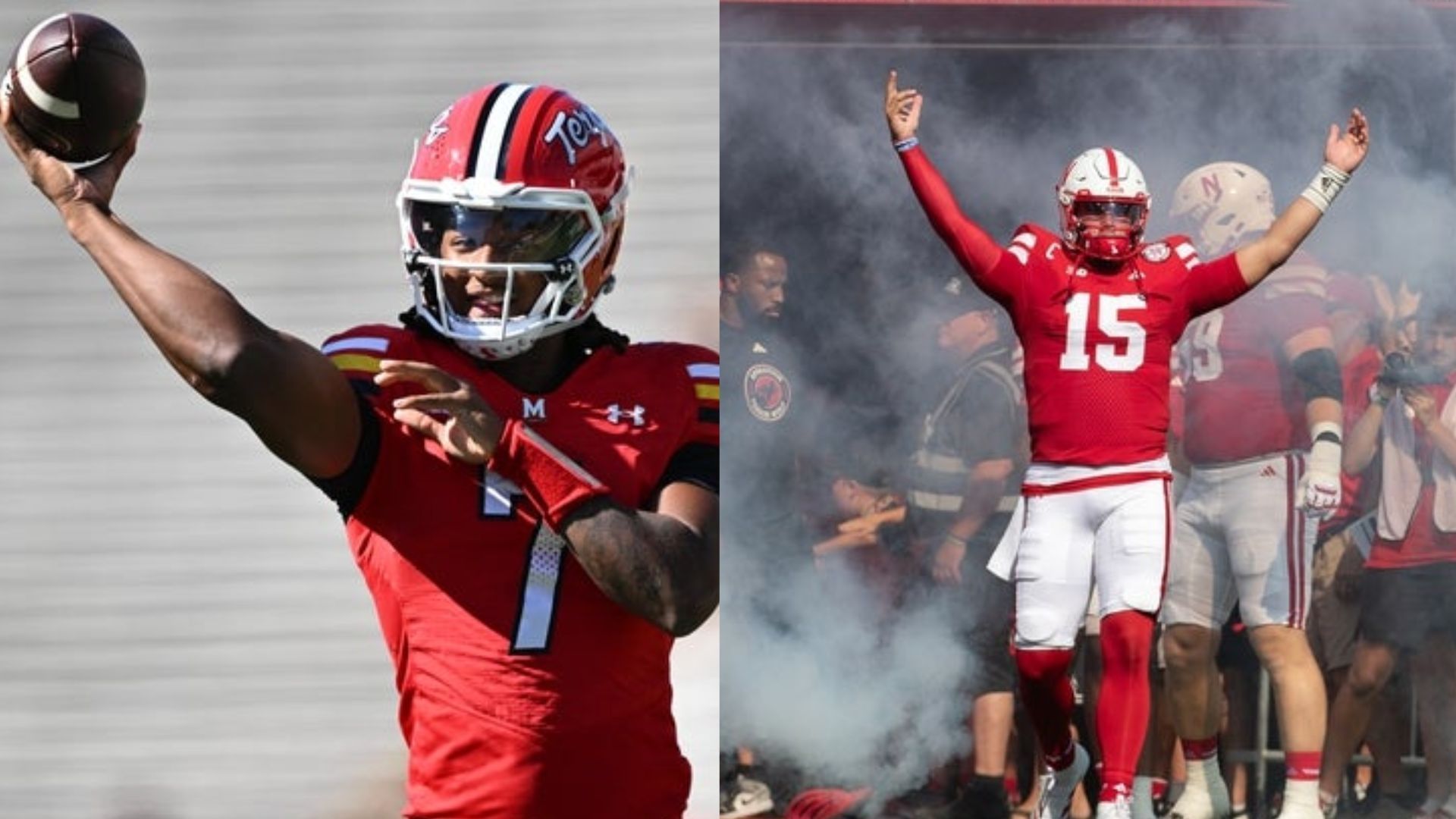 QBs Malik Washington and Dylan Raiola