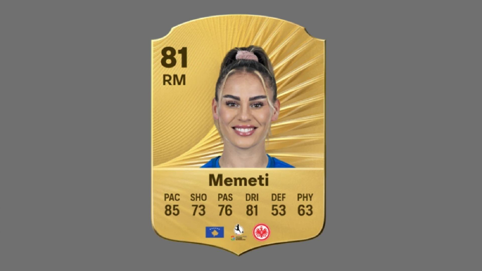 Memeti is among the best wide midfielder cards in EA FC 26 (Image via EA Sports)