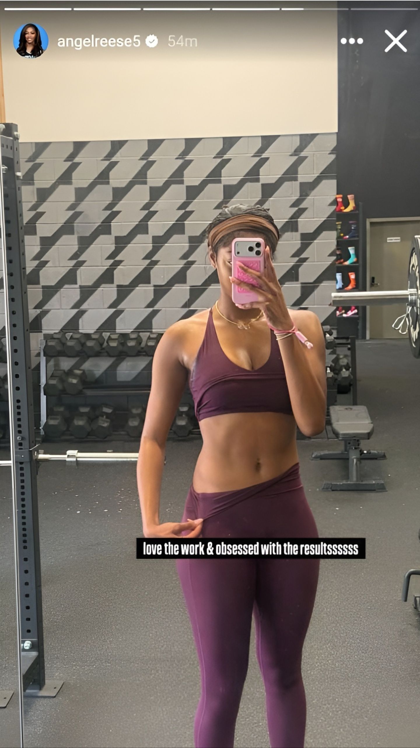 [Picture Credit: IG/@angelreese5]