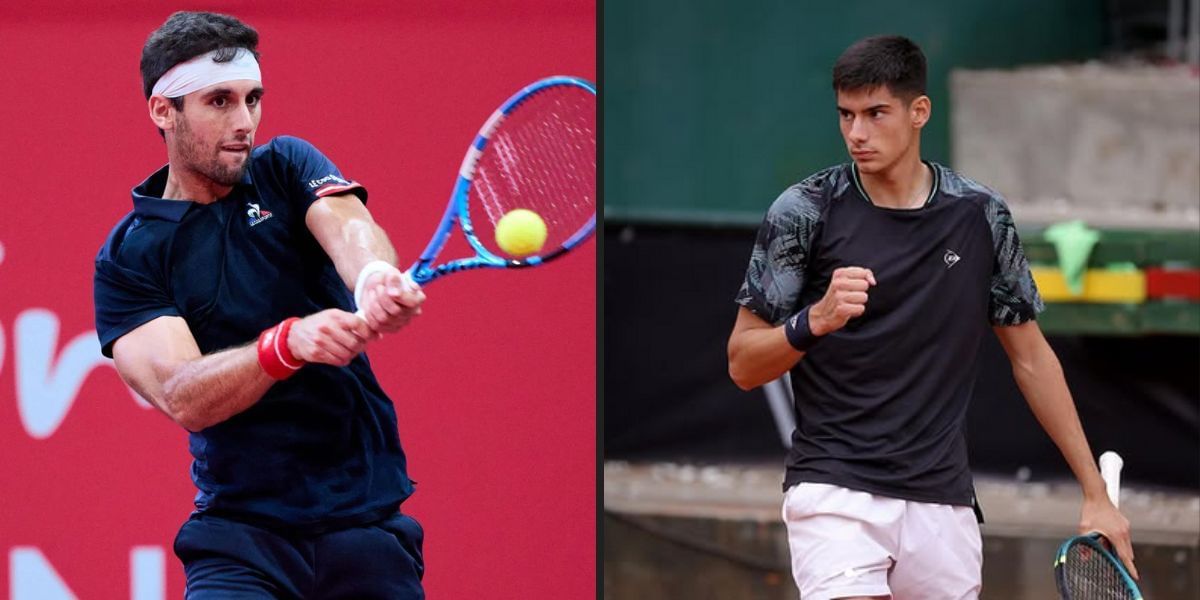 Carlos Taberner vs Luka Mikrut is one of the semifinal matches at the Copa Faulcombridge 2025. (Photos: Getty, Instagram - @luka_mikrut)