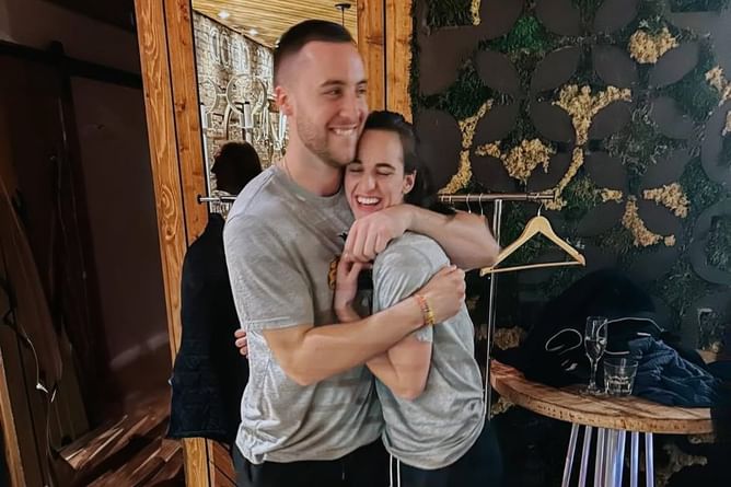 "Dinner on u" - Caitlin Clark's BF Connor McCaffery shout out ex-Iowa teammate’s massive $140M Kings extension with over the top celebration call