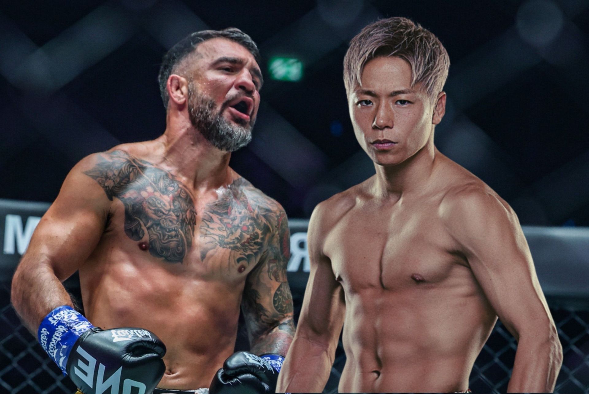 Denis Puric (left) believes Takeru Segawa (right) is too focused on a rematch against 