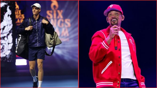 Jannik Sinner gets wild response from Will Smith after Italian's crazy Hollywood wish with $350 million-worth star