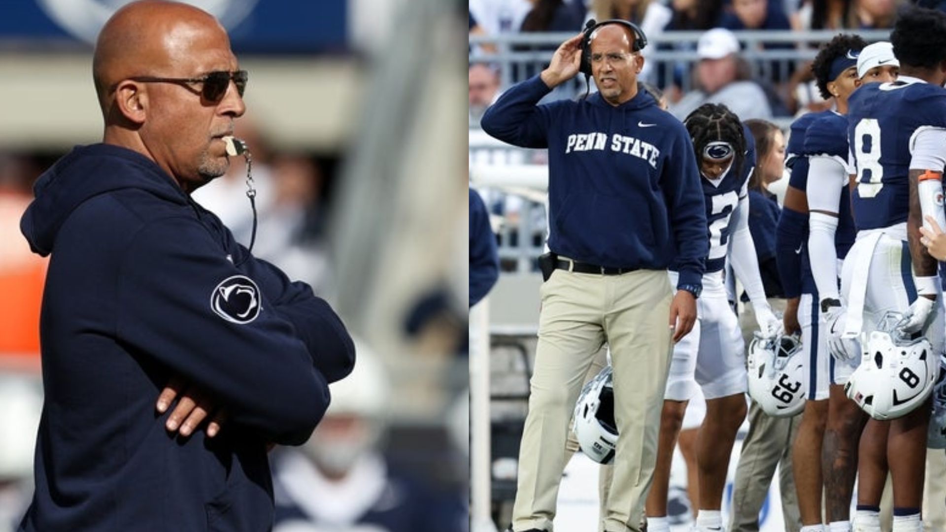 Penn State Nittany Lions coach James Franklin