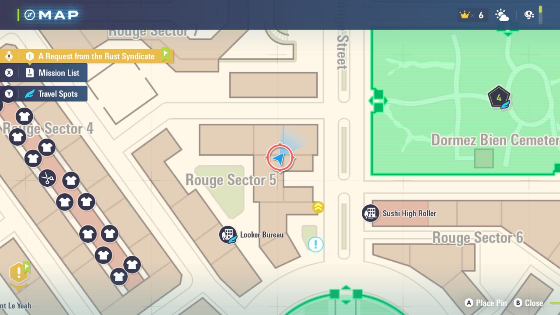 Cleffa spawn point in Legends: Z-A (Image via The Pokemon Company)