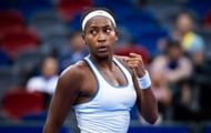 Coco Gauff at the Wuhan Open 2025. (Photo: Getty)