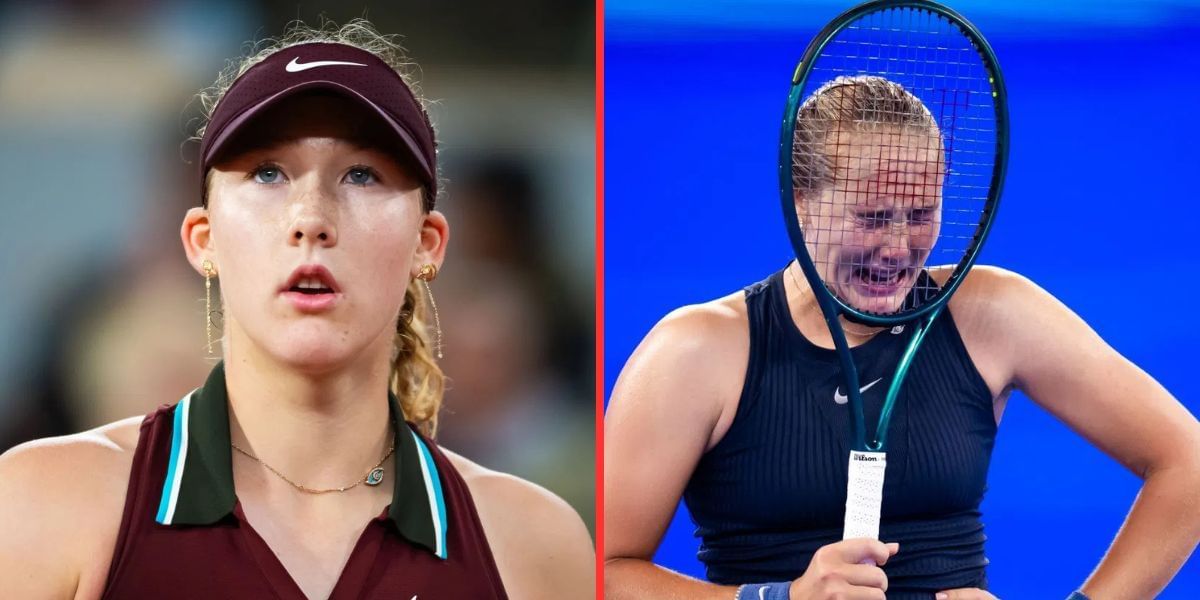 Mirra Andreeva (left and right, Sources: Getty)