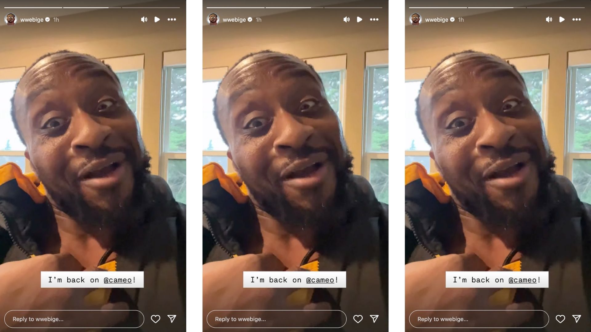 The veteran made an announcement today. [Image credit: Big E on Instagram]