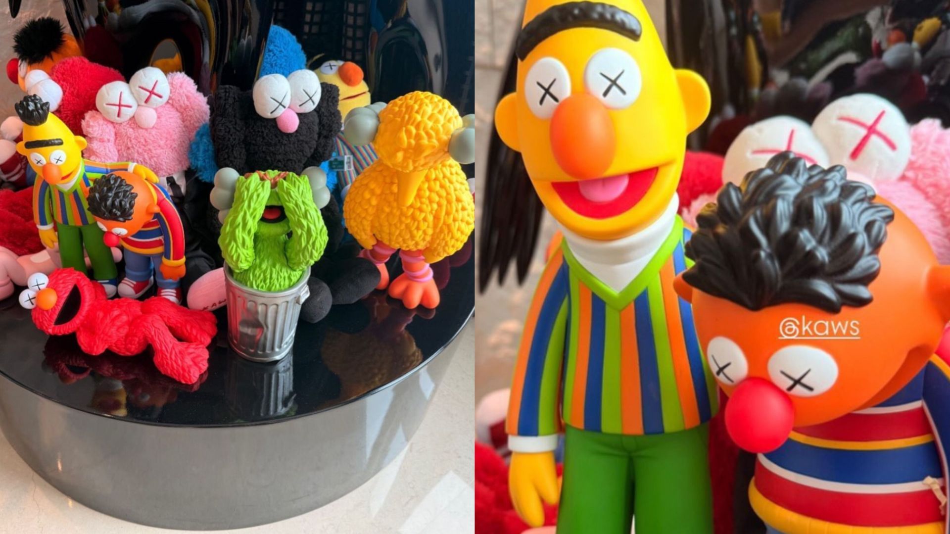 BTS&#039; V&#039;s latest KAWS collection (Images via Instagram/@thv)